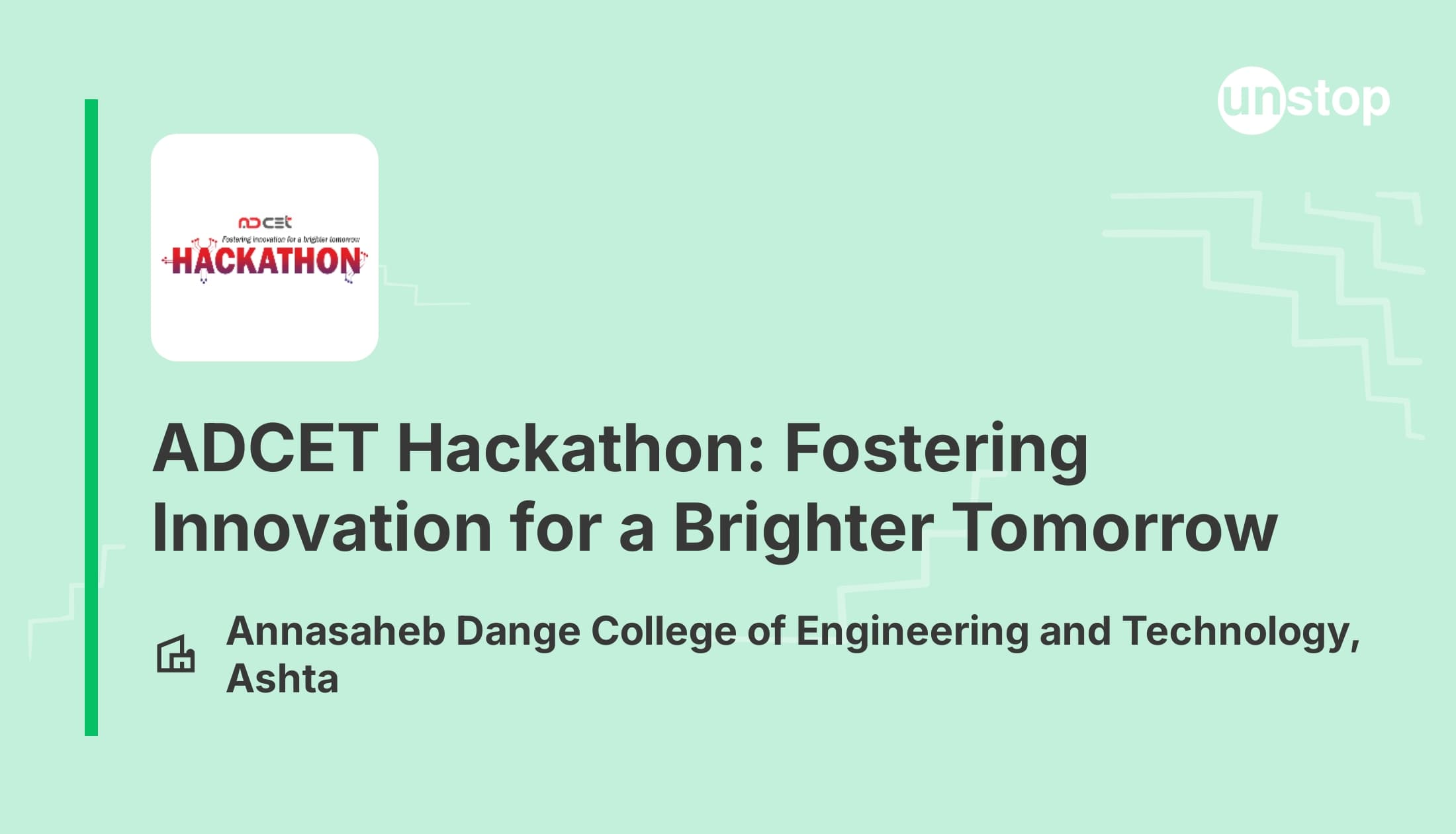 ADCET Hackathon: Fostering Innovation for a Brighter Tomorrow