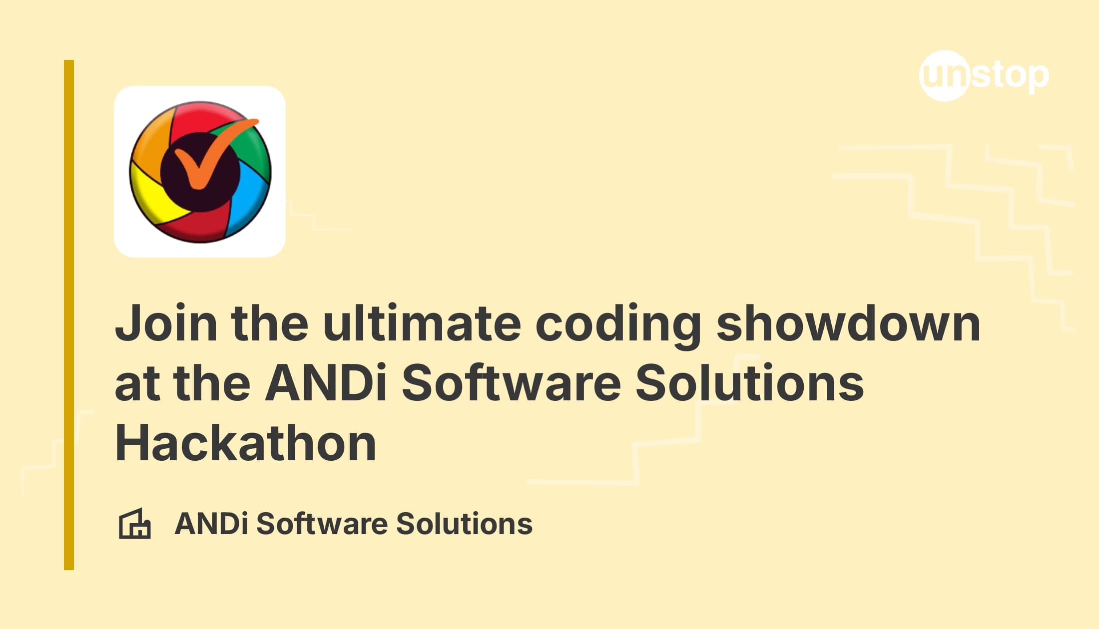 Join the ultimate coding showdown at the ANDi Software Solutions Hackathon