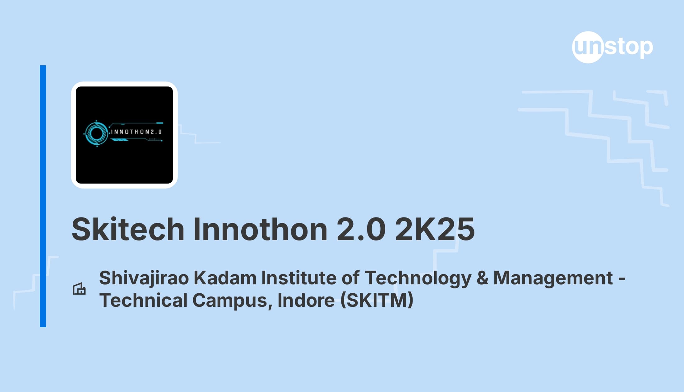 Skitech Innothon 2.0 2K25