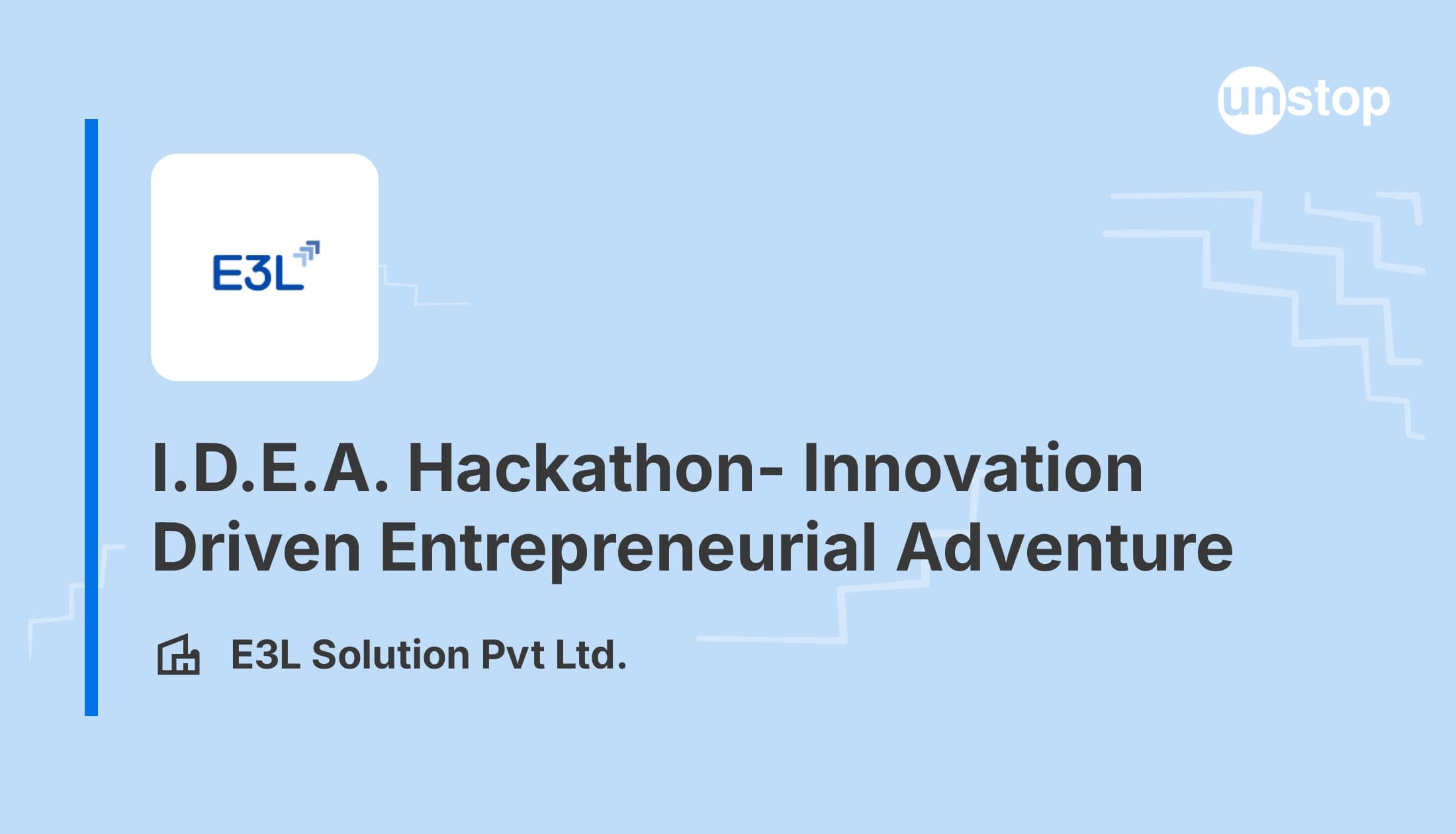 I.D.E.A. Hackathon- Innovation Driven Entrepreneurial Adventure