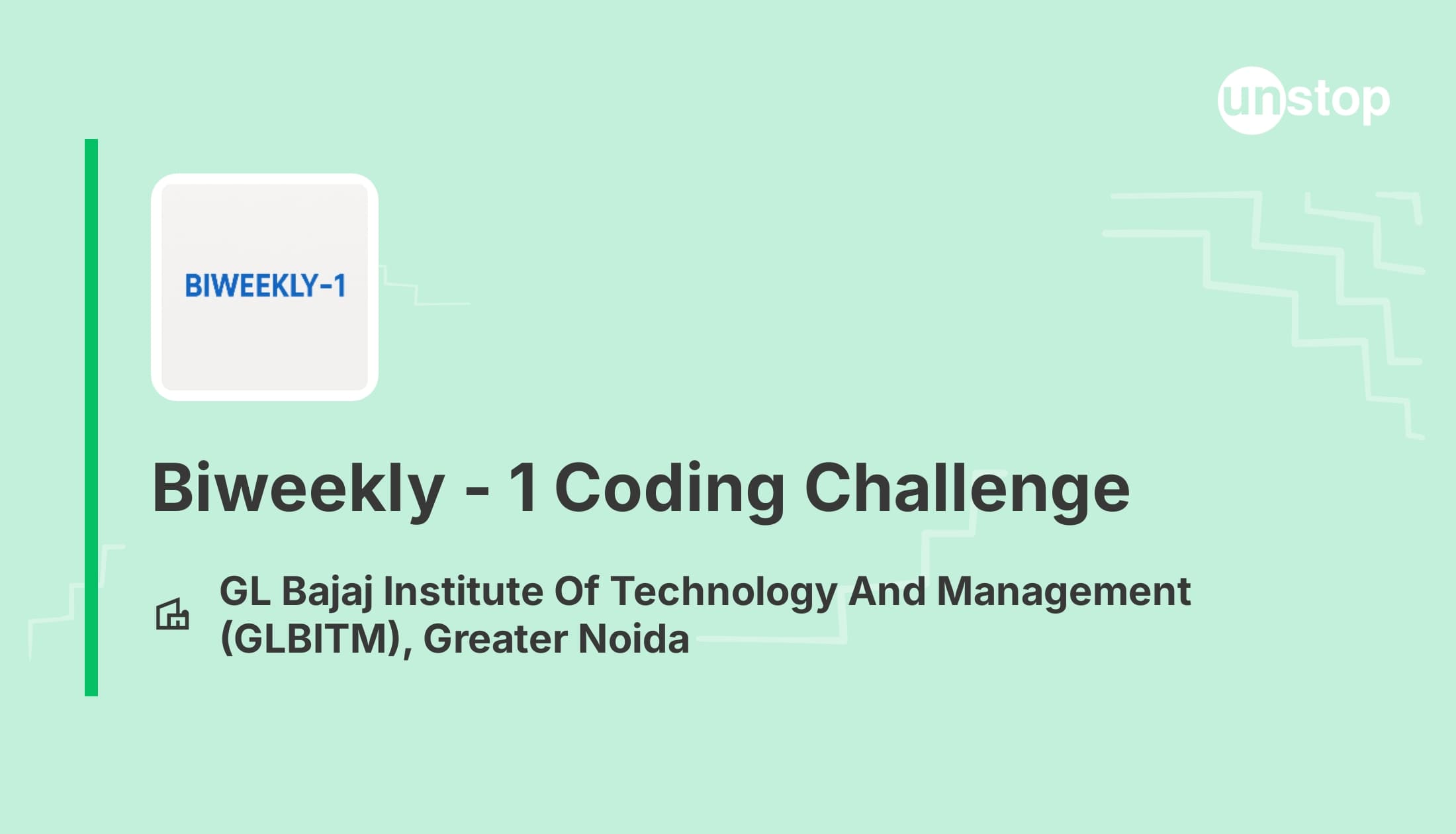 Biweekly - 1 Coding Challenge