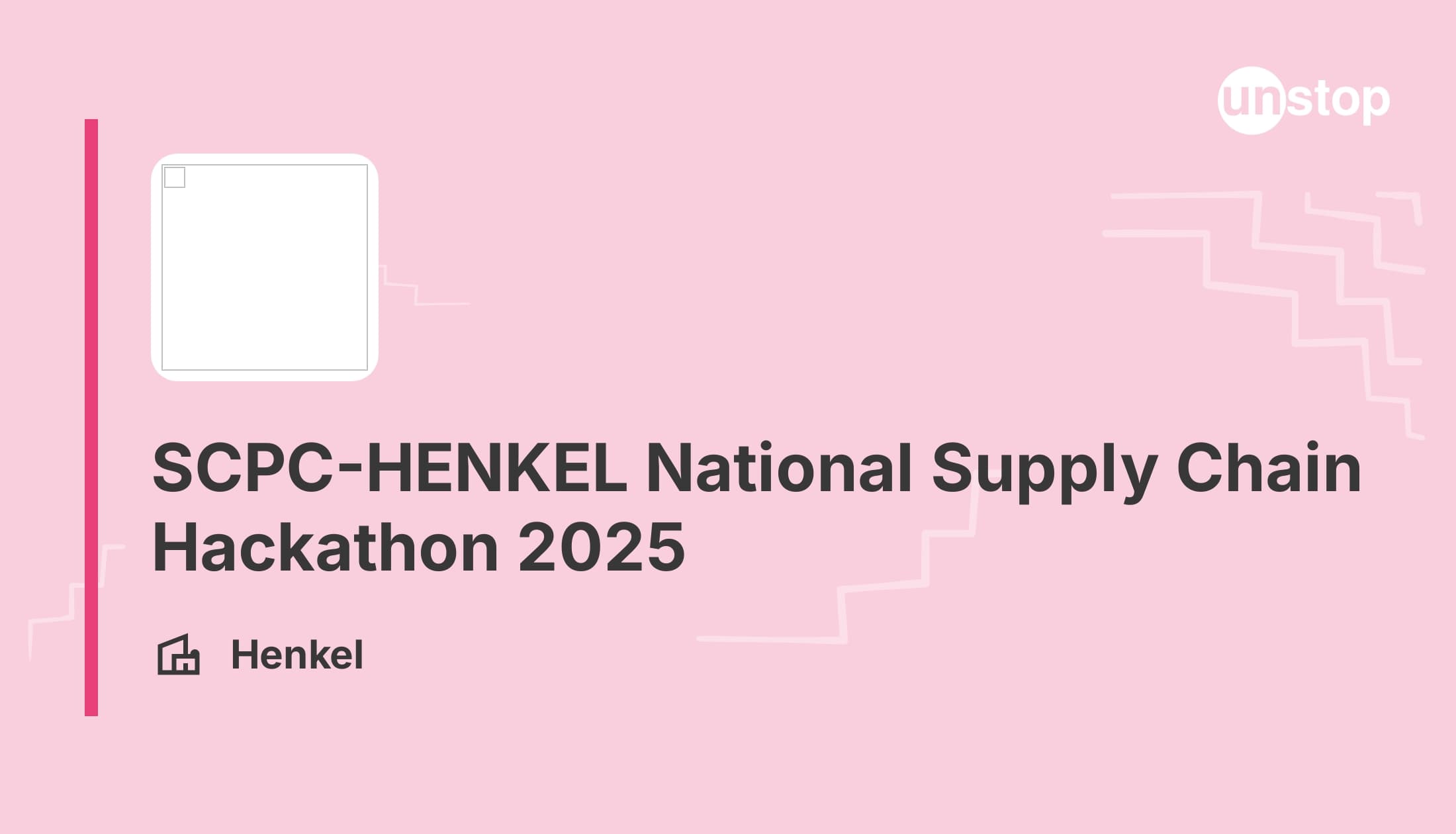 SCPC-HENKEL National Supply Chain Hackathon 2025
