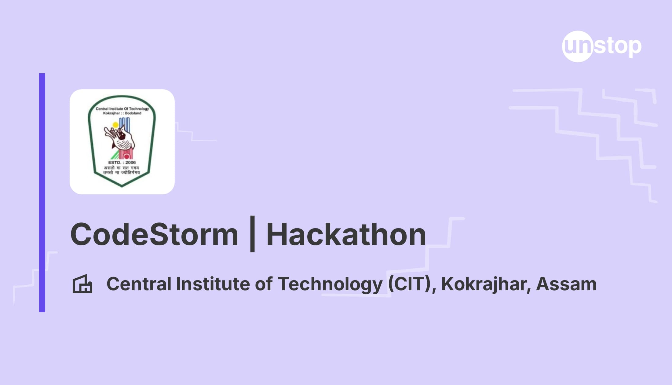 CodeStorm | Hackathon