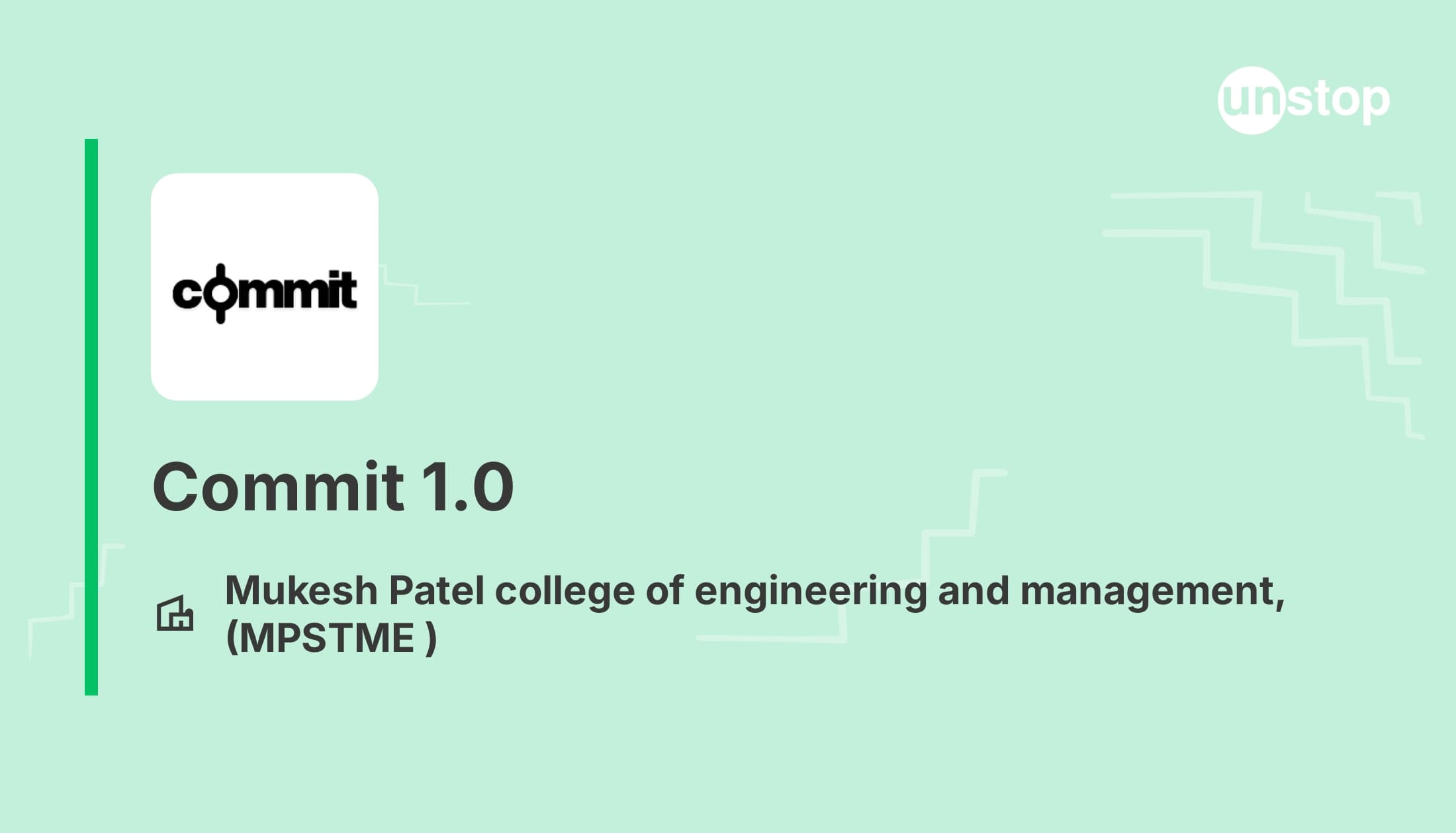 Commit 1.0