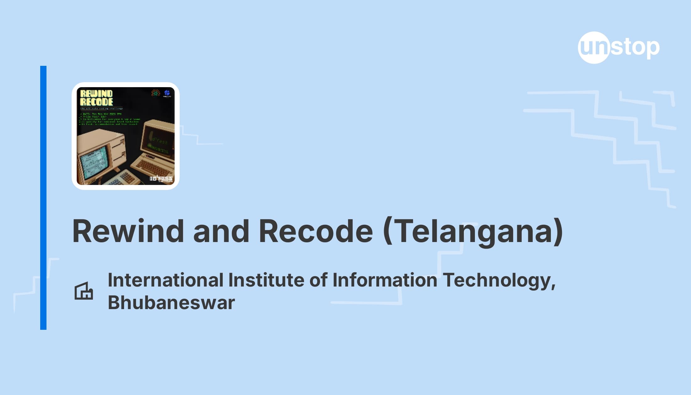Rewind and Recode (Telangana)