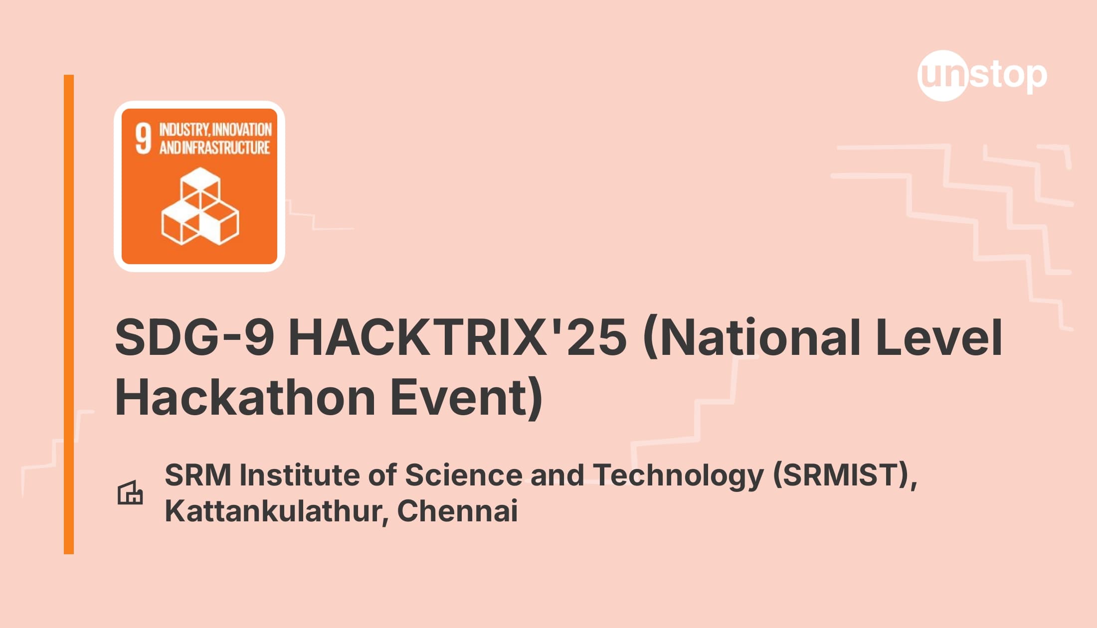 SDG-9 HACKTRIX'25 (National Level Hackathon Event)